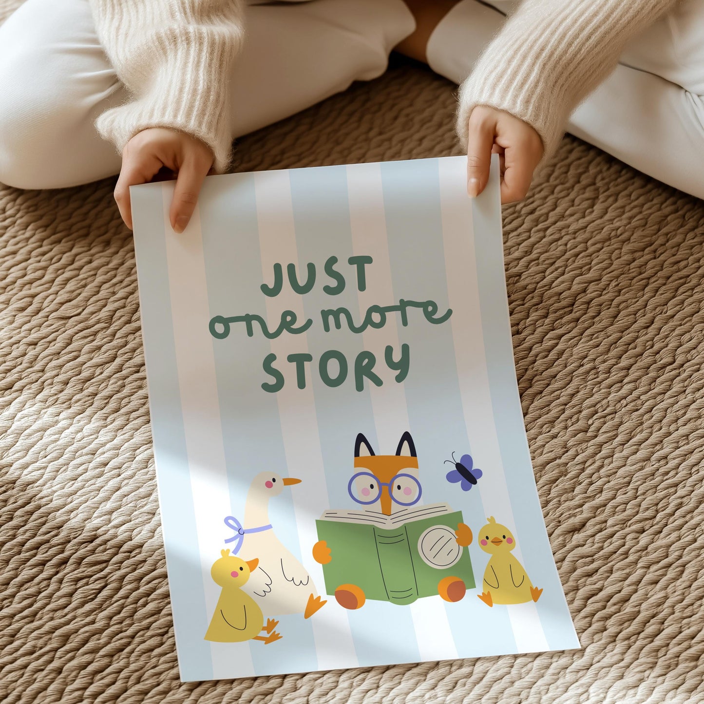 Just one more story | UNFRAMED PRINT