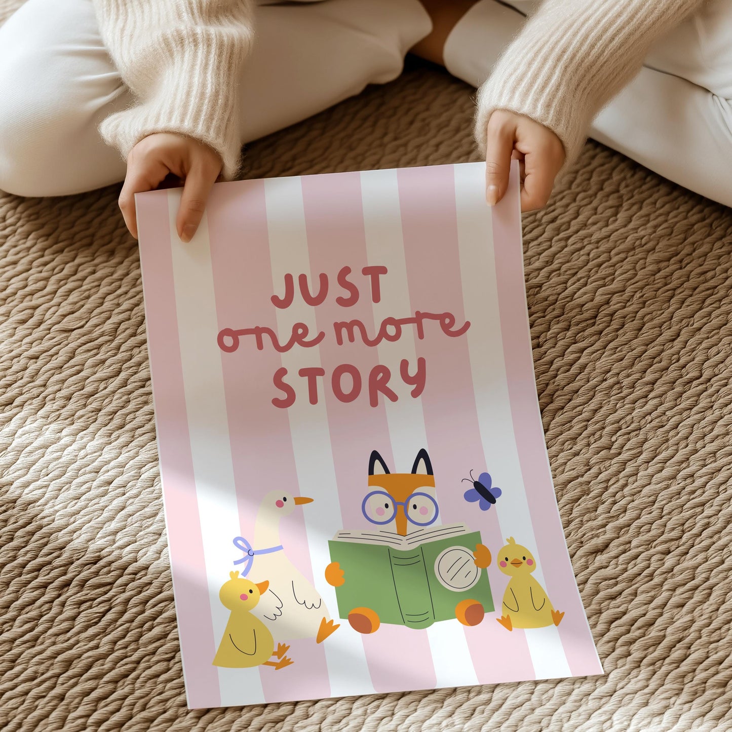 Just one more story | UNFRAMED PRINT