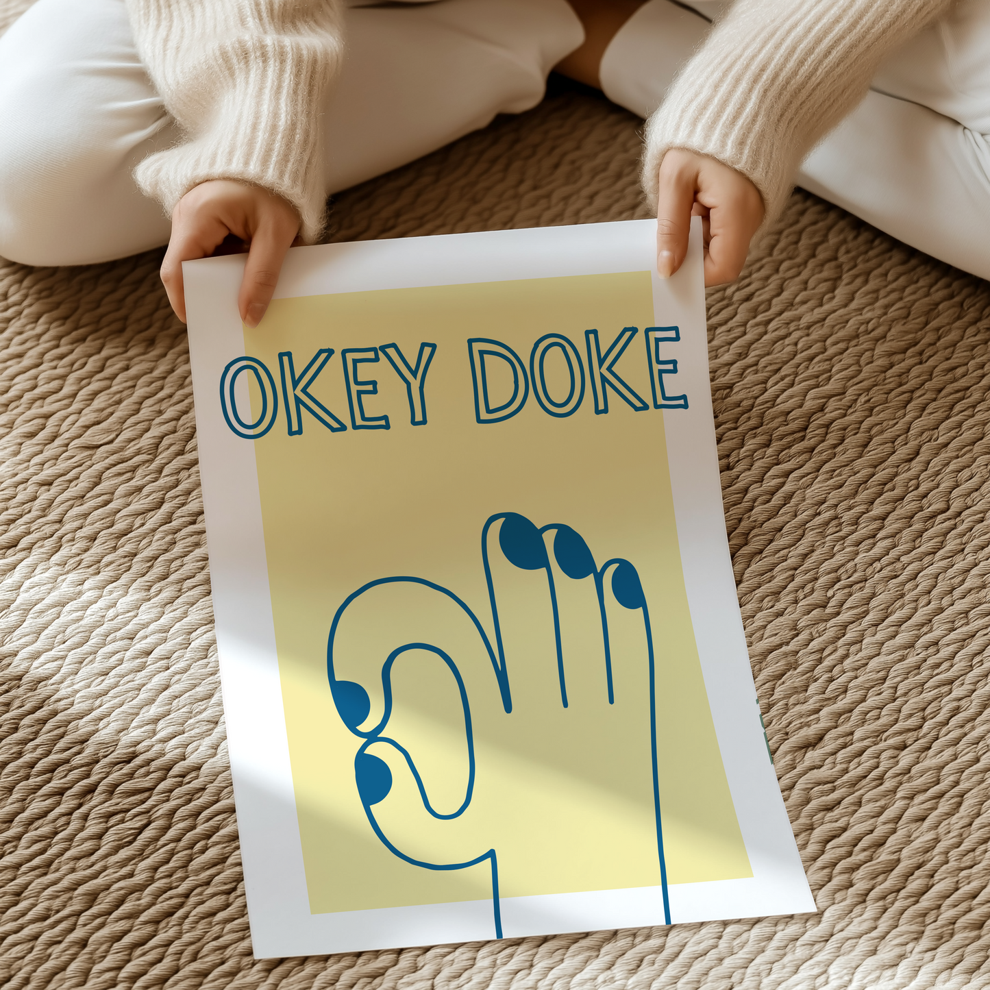 Okey Doke | UNFRAMED PRINT