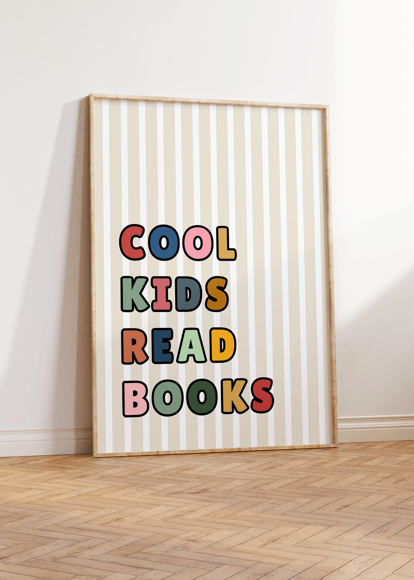Cool kids read books | UNFRAMED PRINT