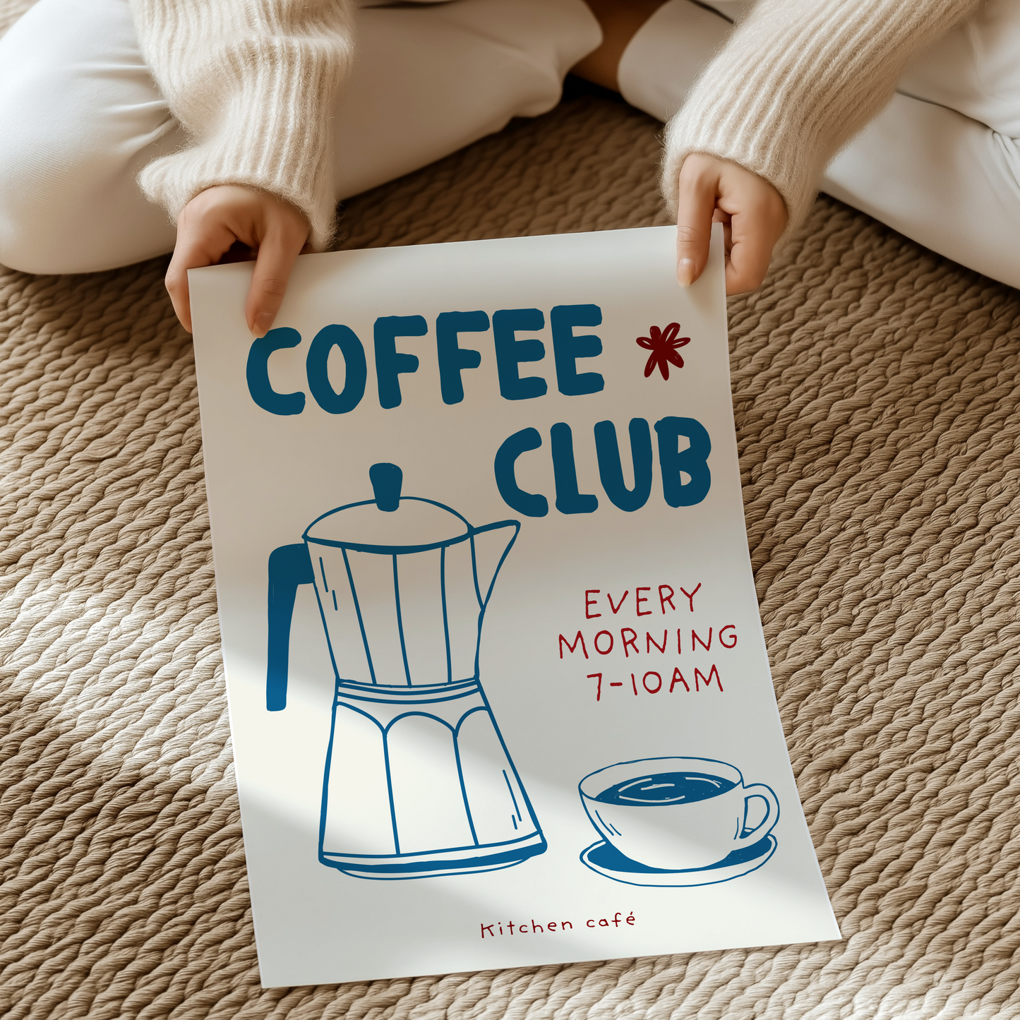 Coffee Club | UNFRAMED PRINT