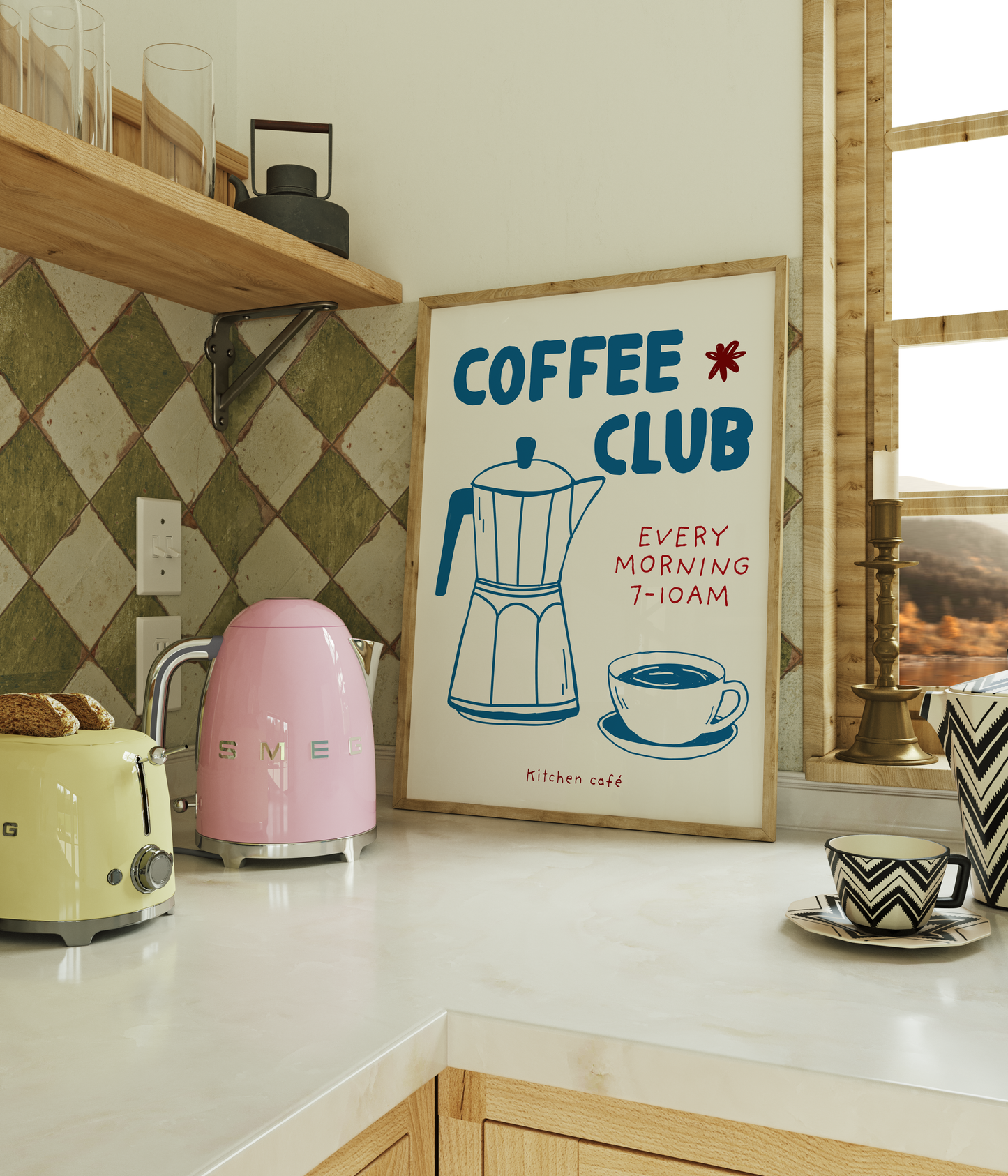 Coffee Club | UNFRAMED PRINT
