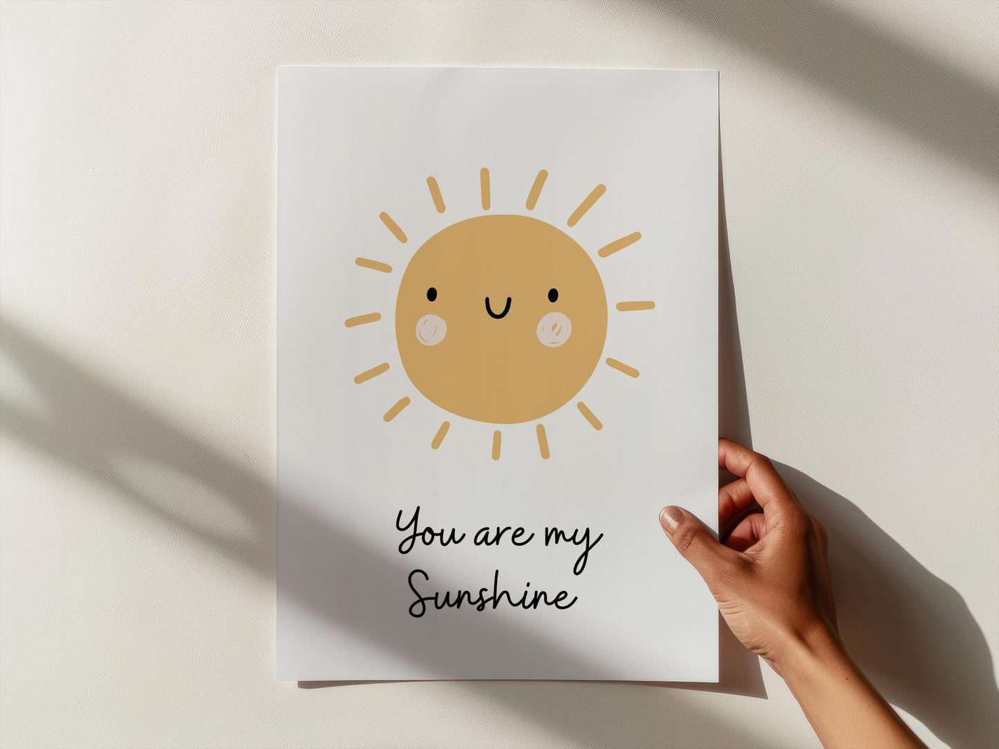You are my sunshine | UNFRAMED PRINT