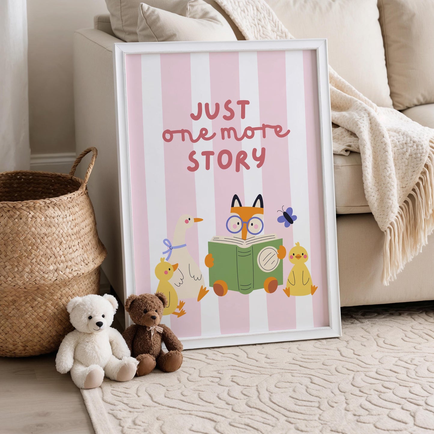 Just one more story | UNFRAMED PRINT