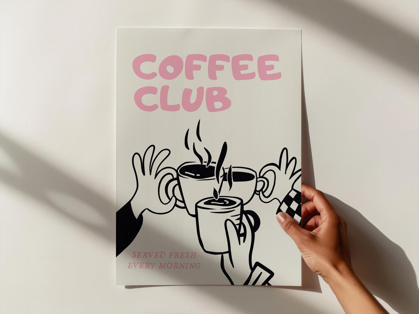 Coffee Club Print | UNFRAMED PRINT