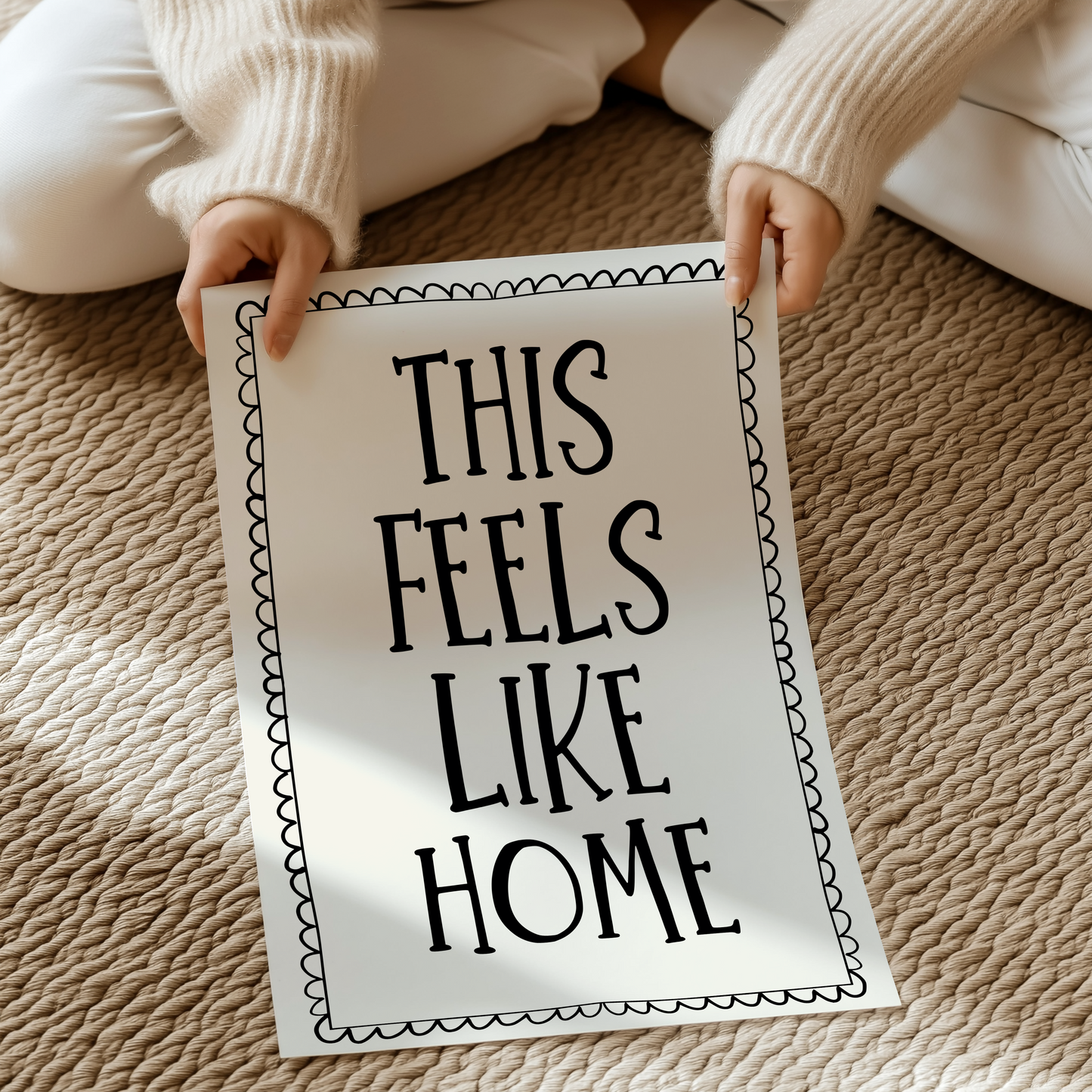 This feels like home | UNFRAMED PRINT