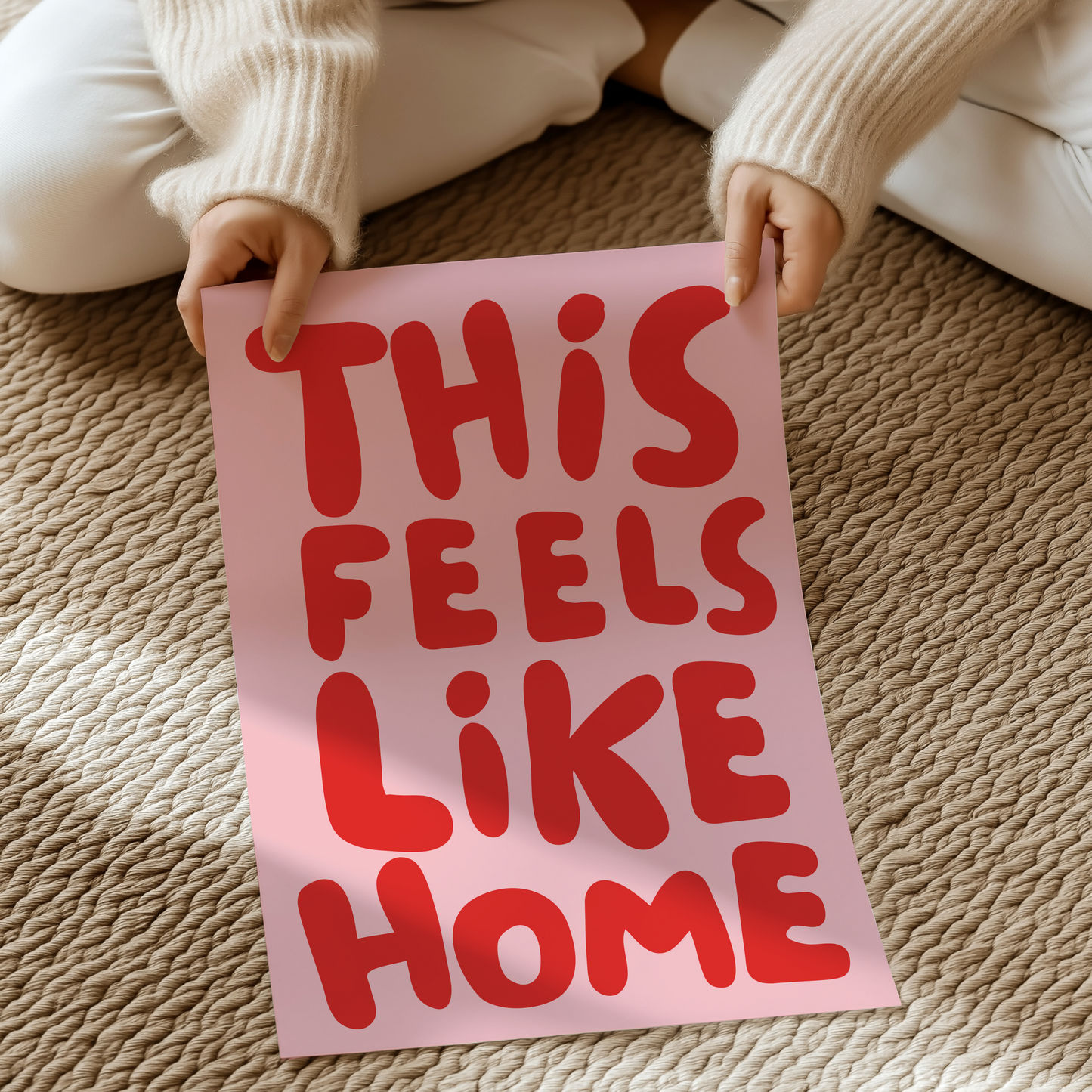 This feels like home | UNFRAMED PRINT
