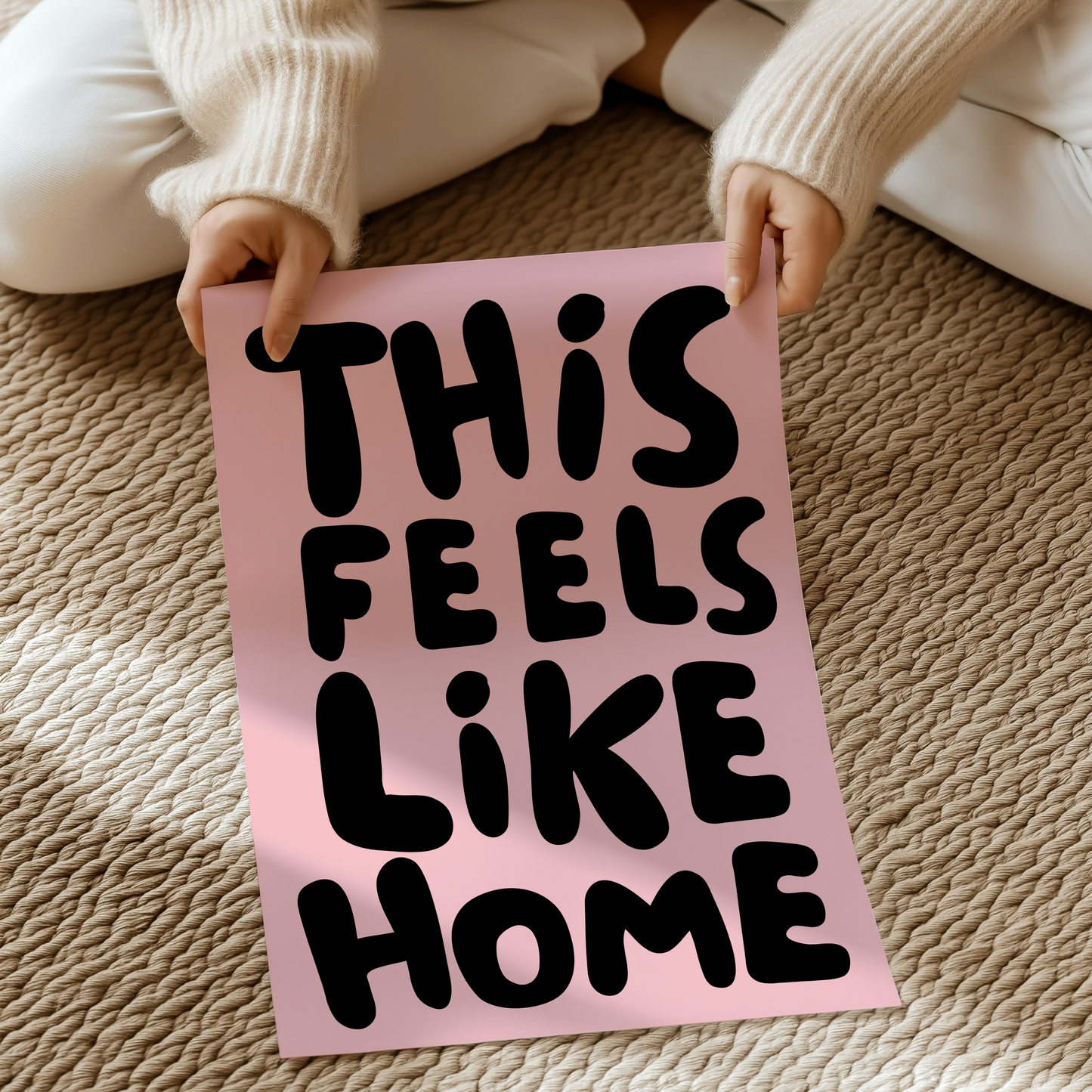This feels like home | UNFRAMED PRINT