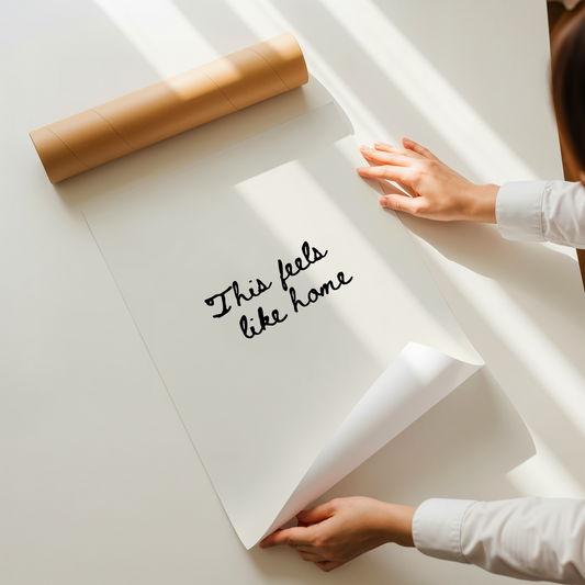 This feels like home | UNFRAMED PRINT