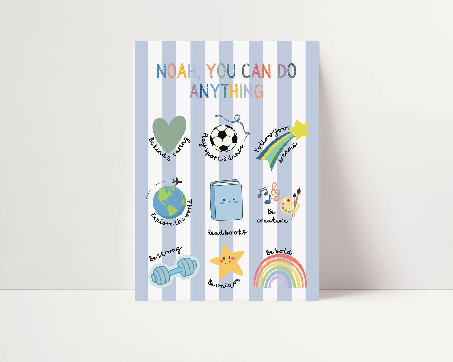 Set of affirmation prints (Unframed prints)