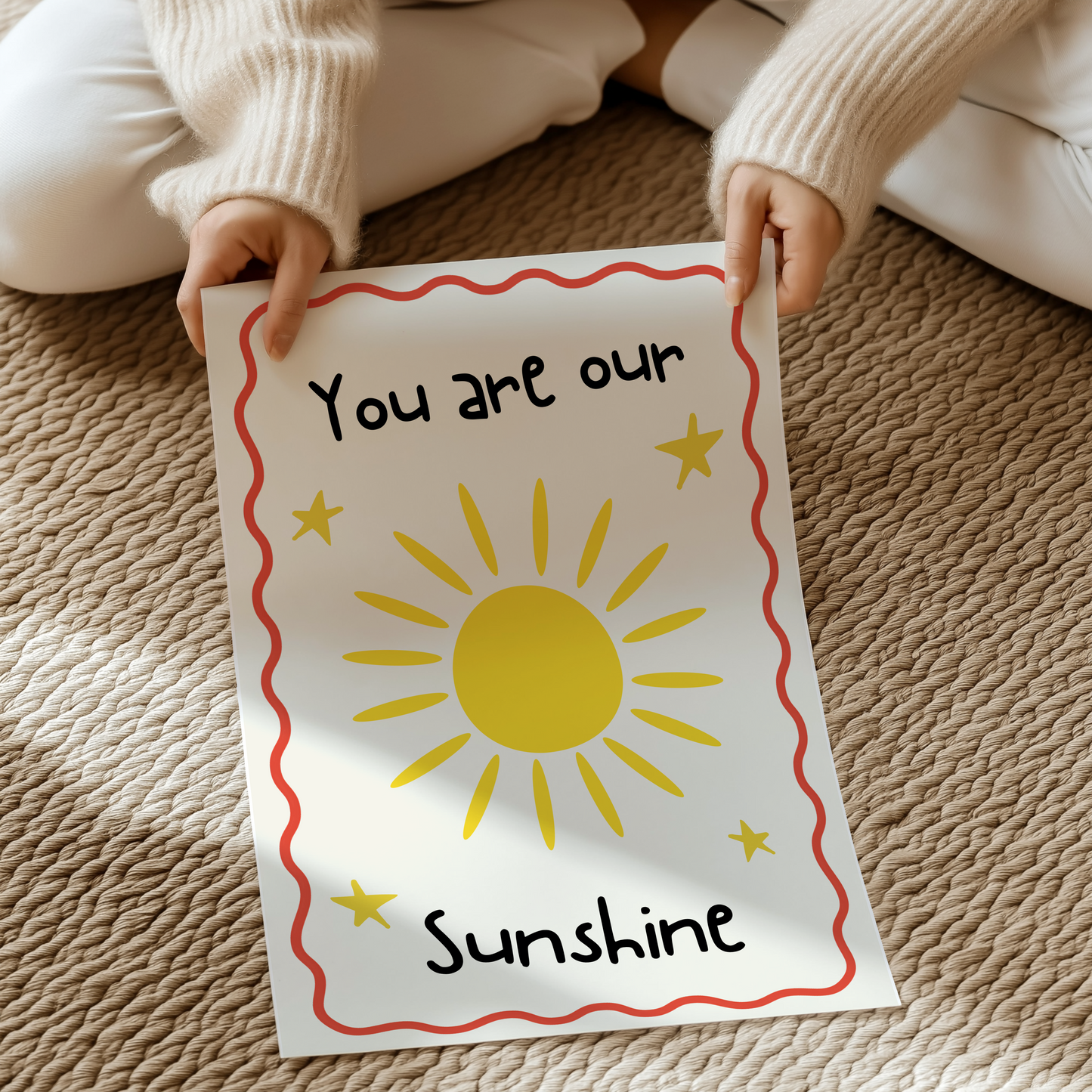 You are our Sunshine | UNFRAMED PRINT