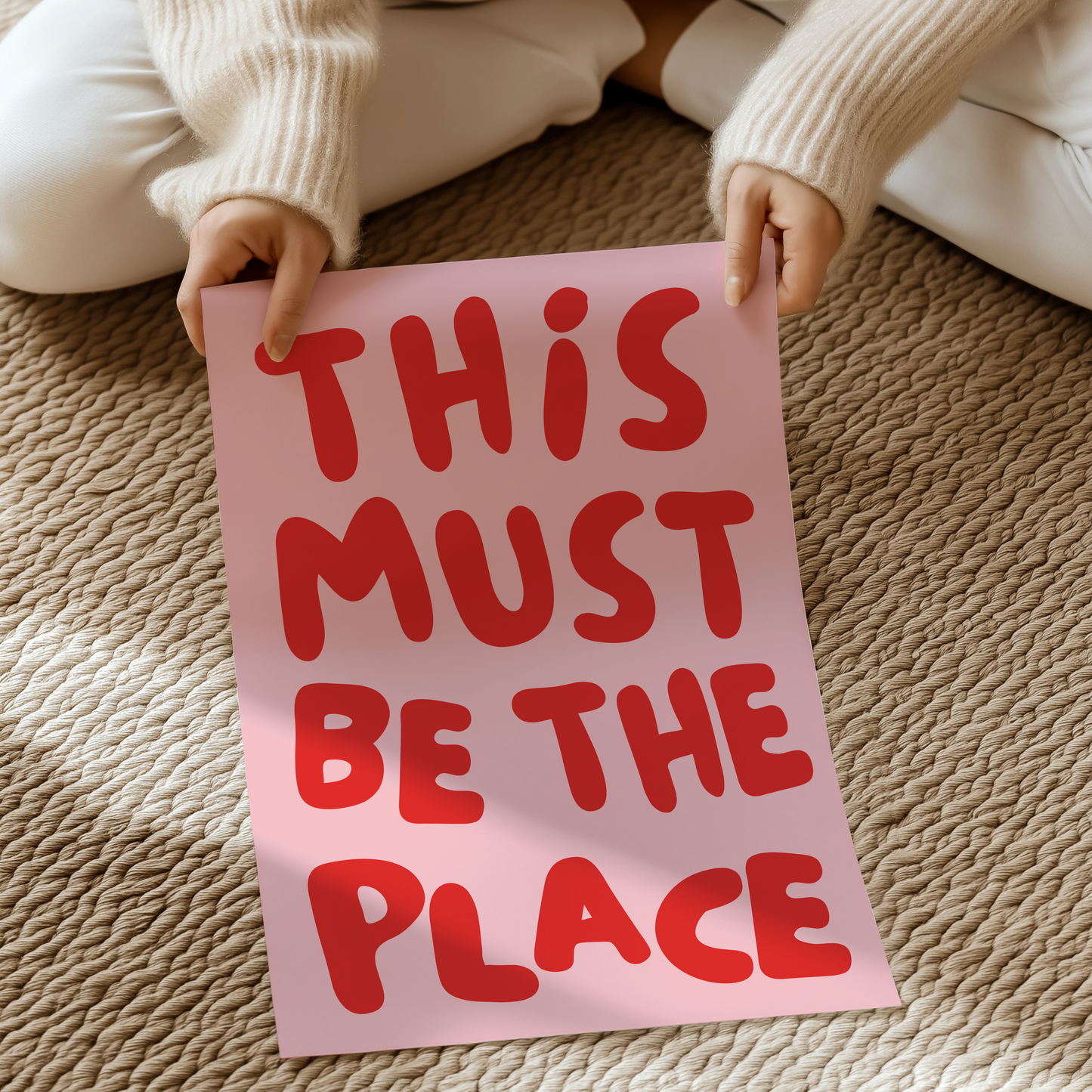 This must be the place | UNFRAMED PRINT