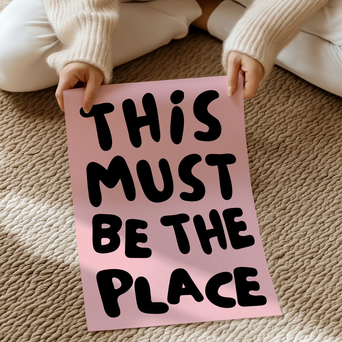 This must be the place | UNFRAMED PRINT