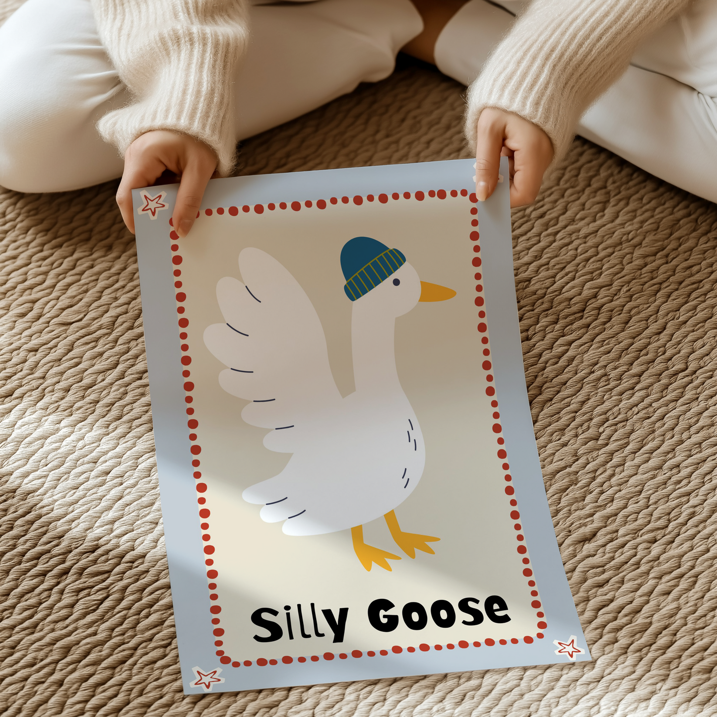 Silly goose | UNFRAMED PRINT