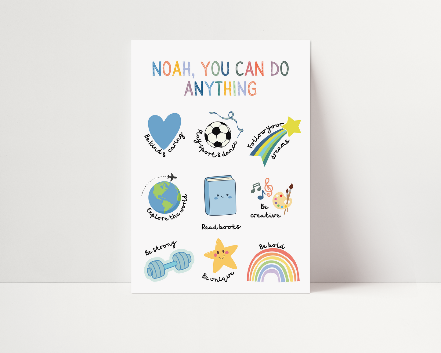 You can do anything *can be personalised with name* | UNFRAMED PRINT