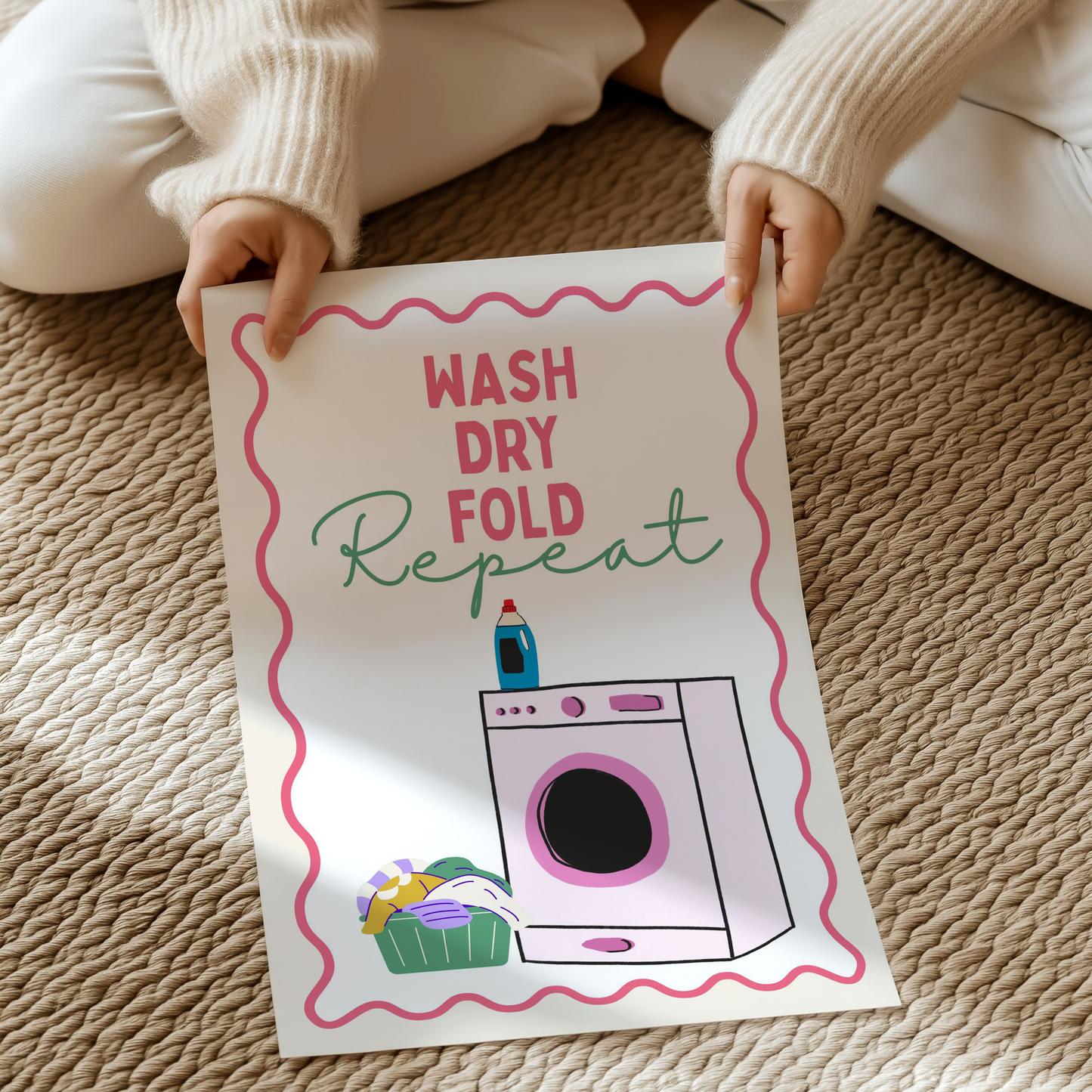 Laundry Print | UNFRAMED PRINT