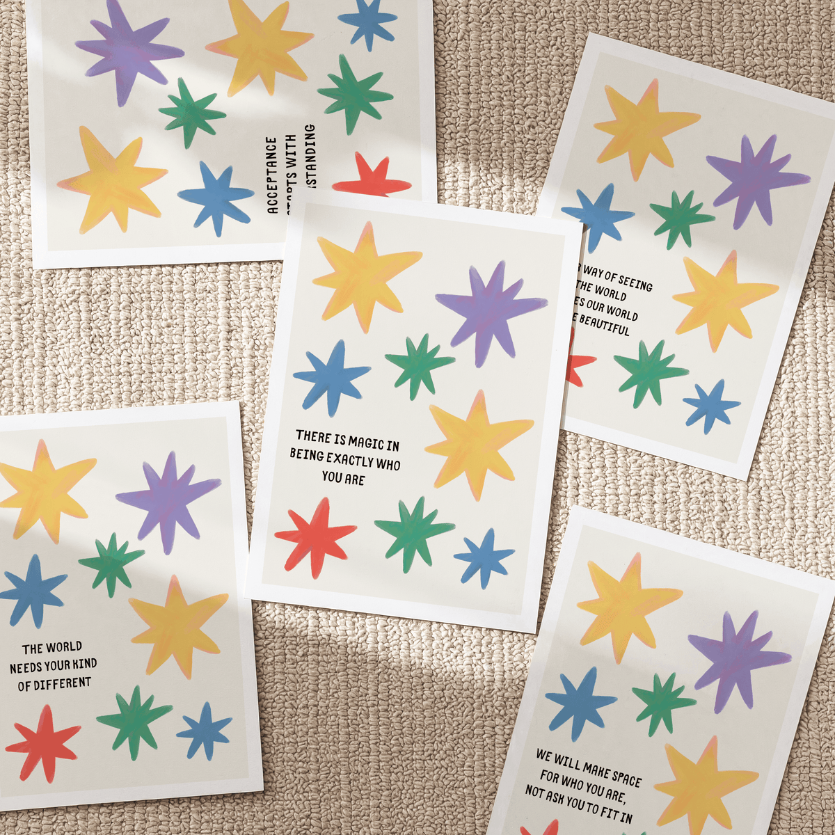 NATIONAL AUTISTIC SOCIETY FUNDRAISING PRINTS