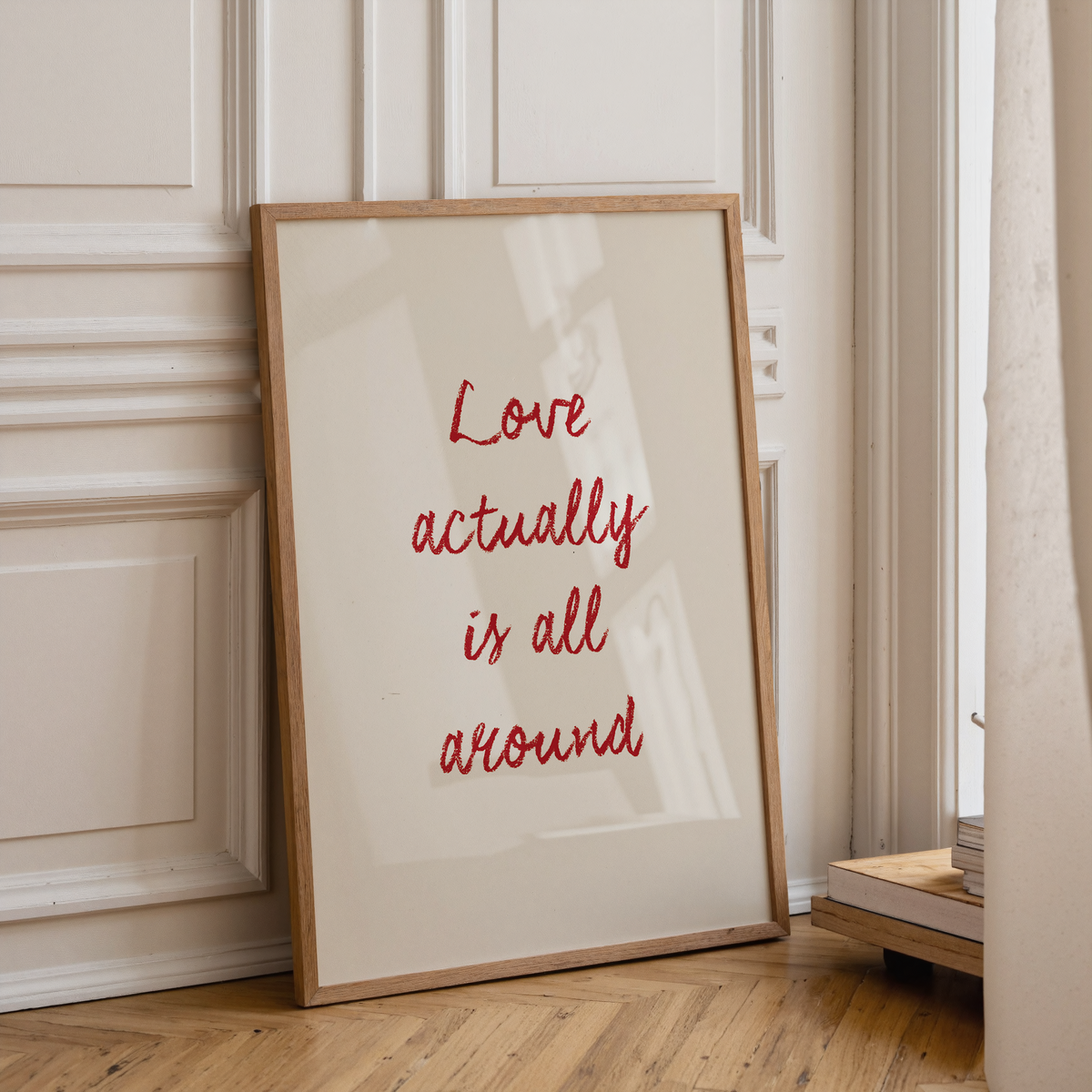 Love actually is all around | UNFRAMED PRINT