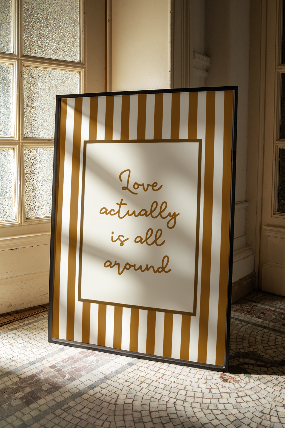 Love actually is all around | UNFRAMED PRINT