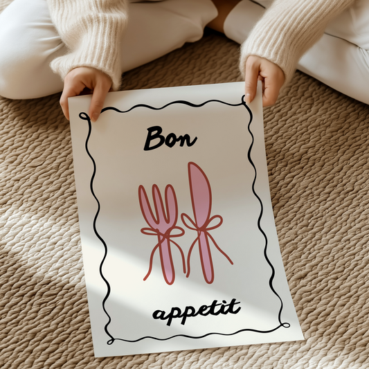 Bon Appétit |  UNFRAMED PRINT