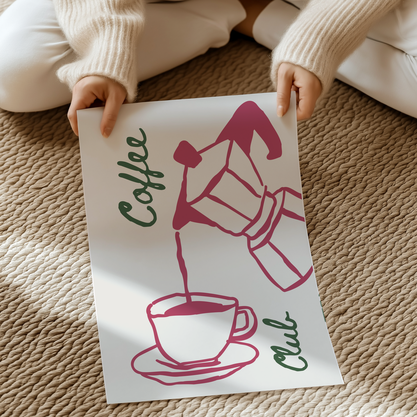 Coffee club | UNFRAMED PRINT
