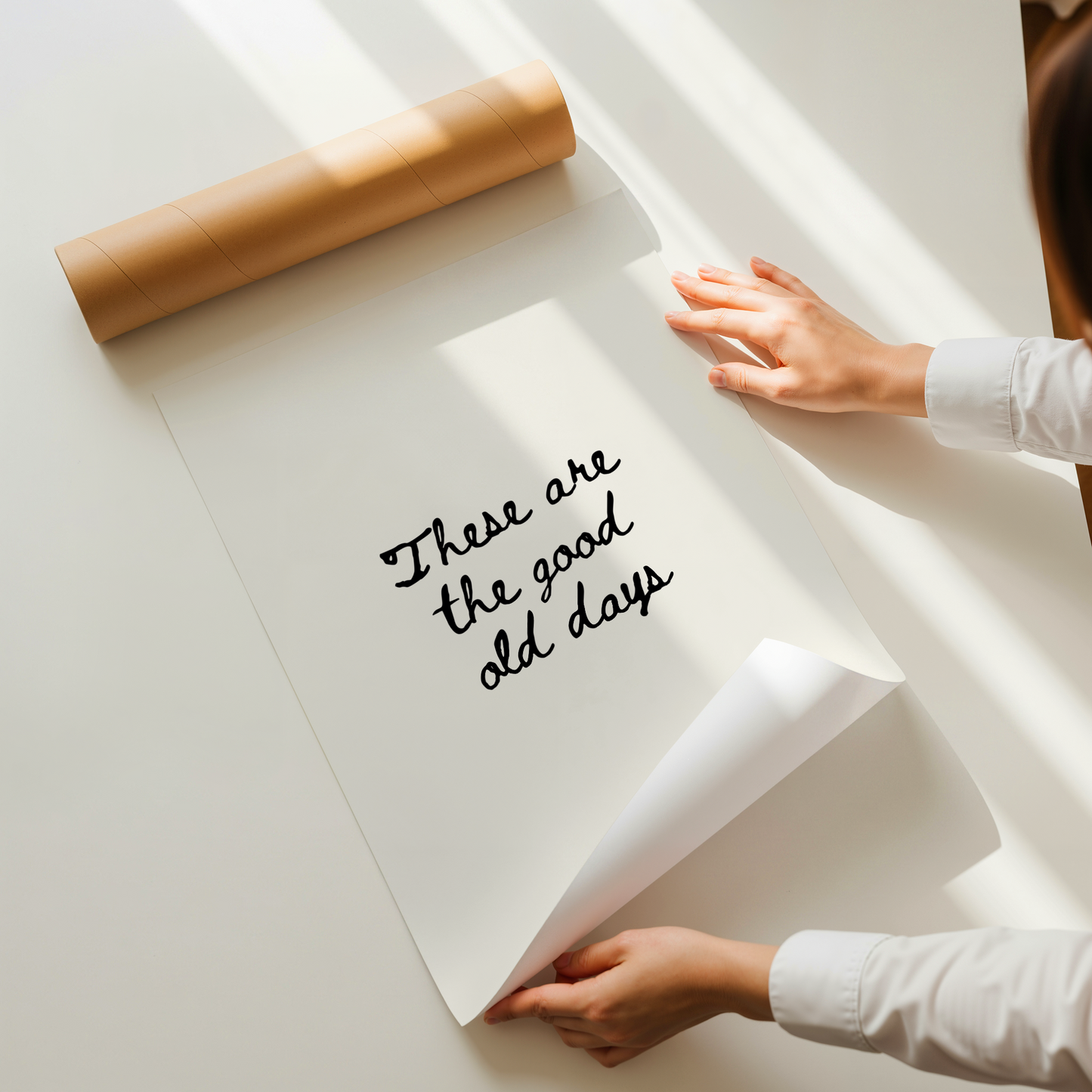 These are the good old days | UNFRAMED PRINT