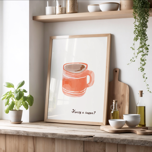 Fancy a cuppa? |  UNFRAMED PRINT