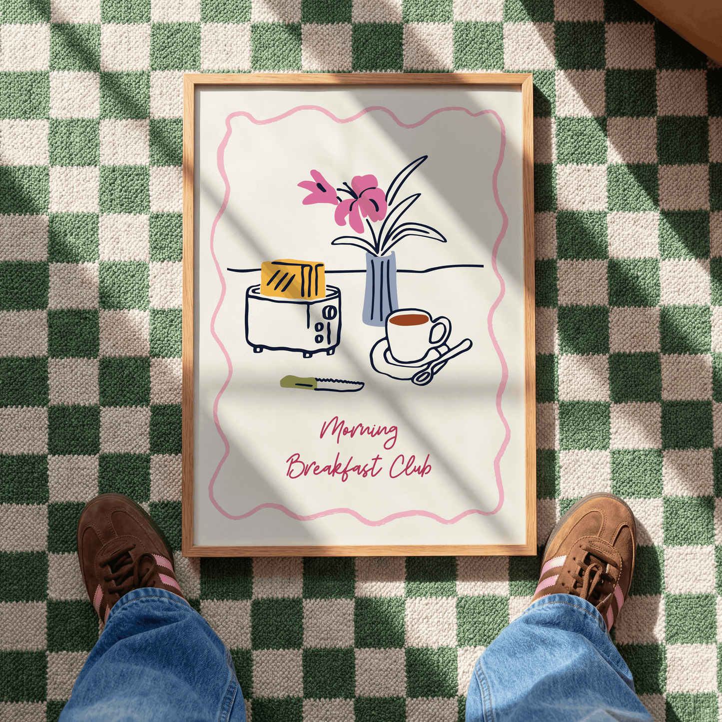 Morning breakfast club | UNFRAMED PRINT