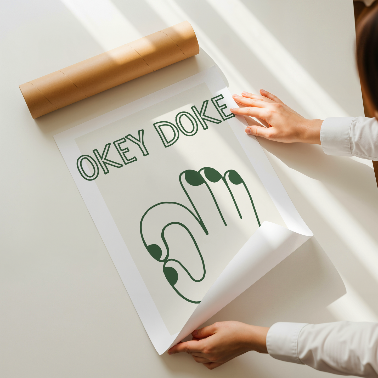 Okey Doke | UNFRAMED PRINT