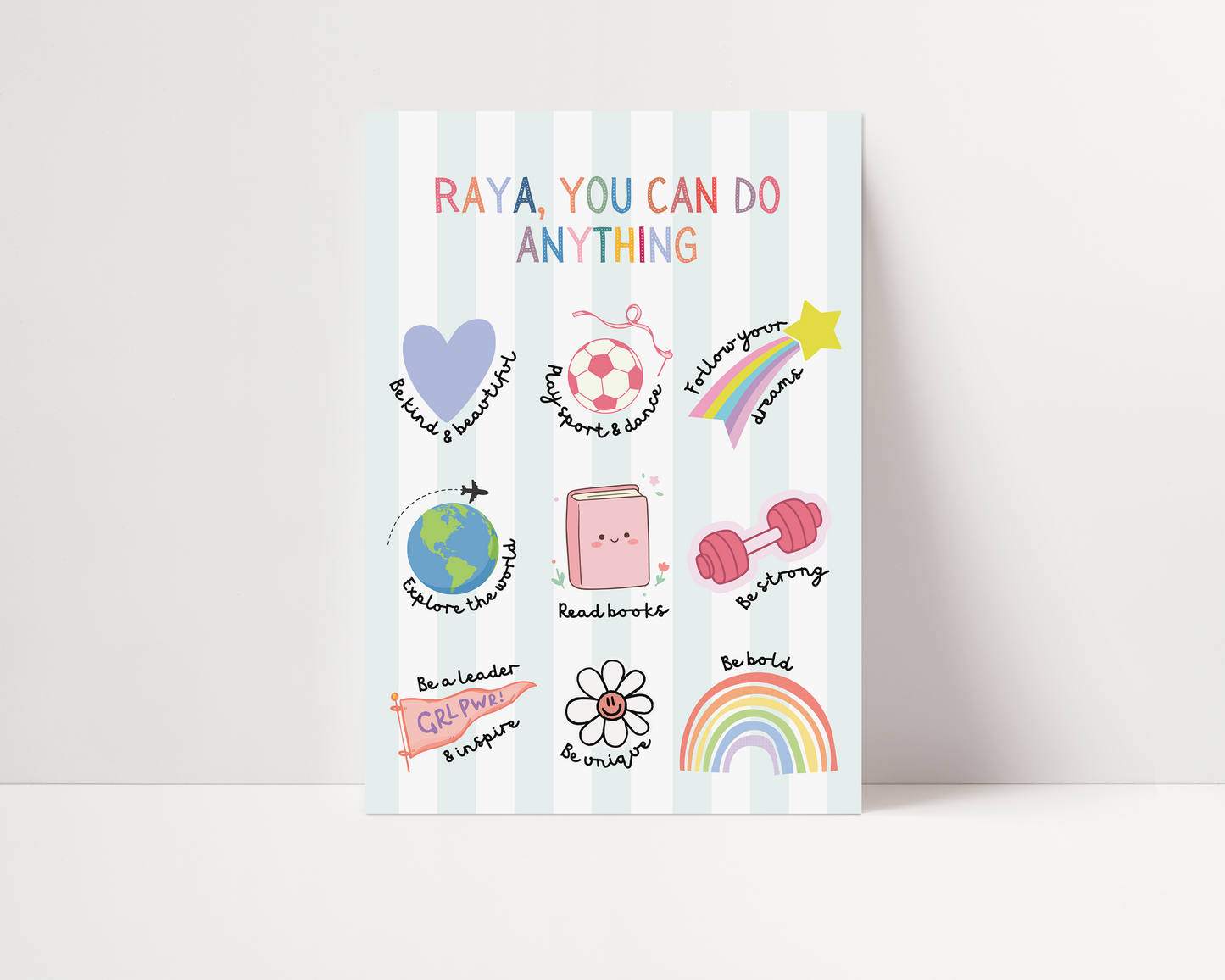 You can do anything *can be personalised with name* | UNFRAMED PRINT