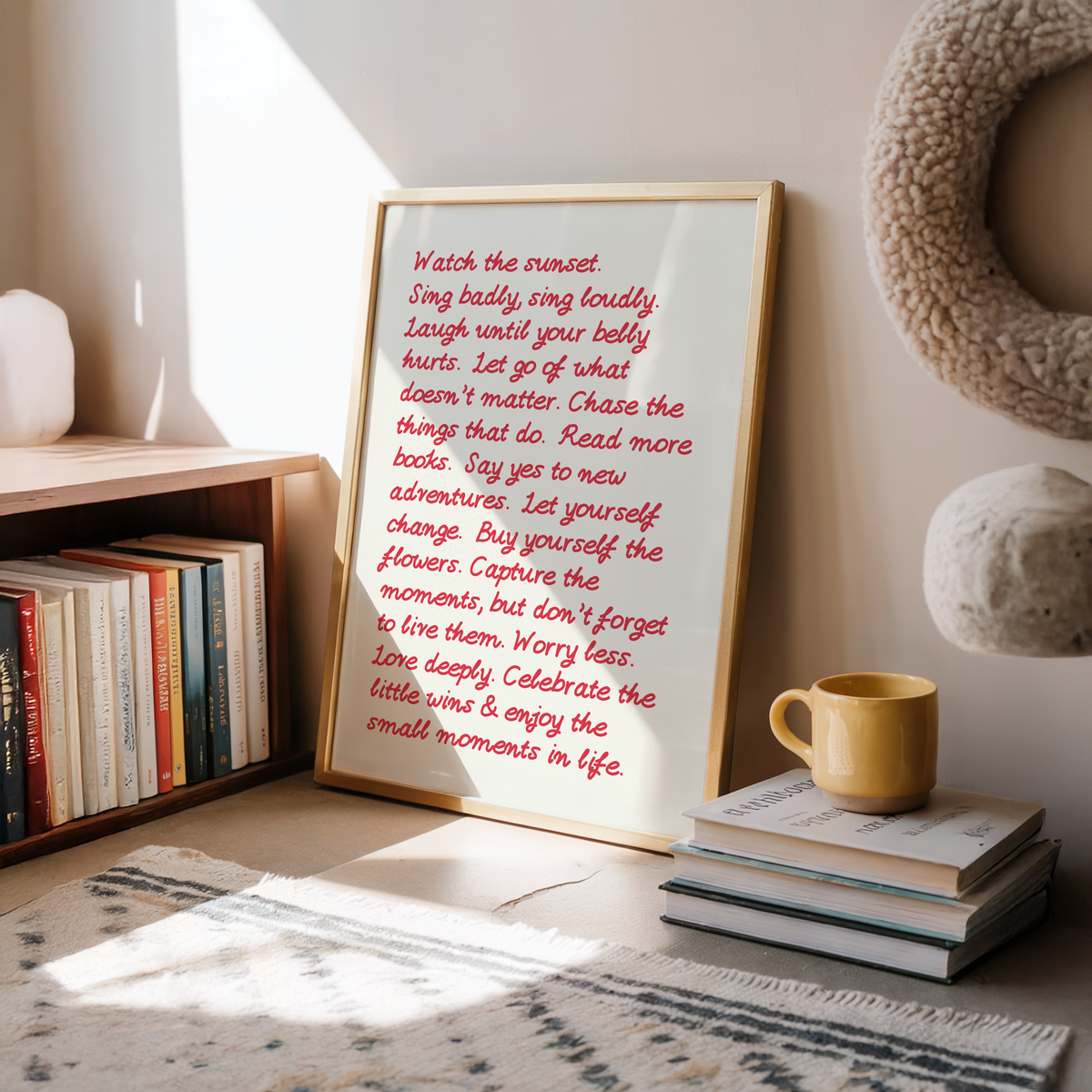 Watch the sunset | UNFRAMED PRINT