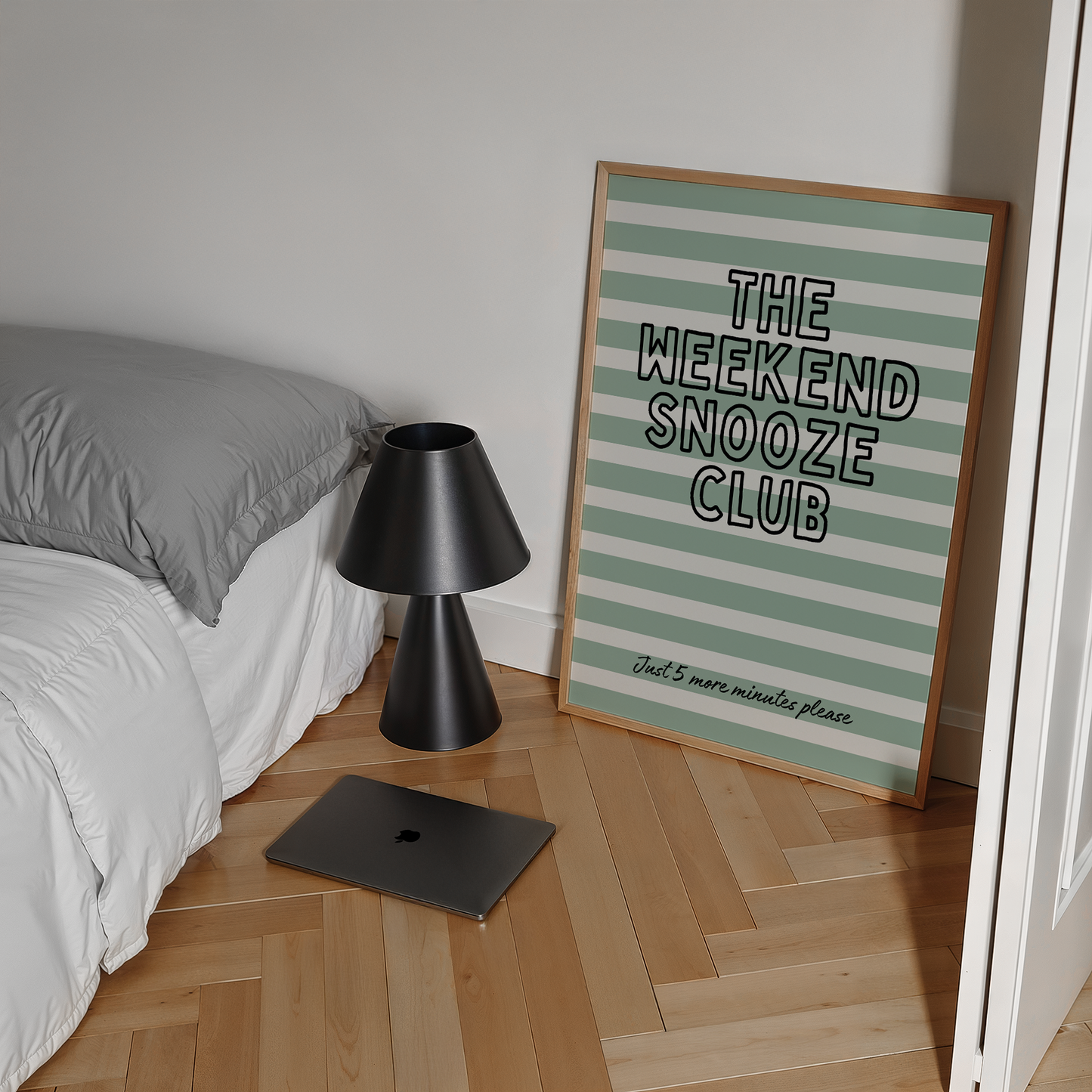 The weekend snooze club | UNFRAMED PRINT
