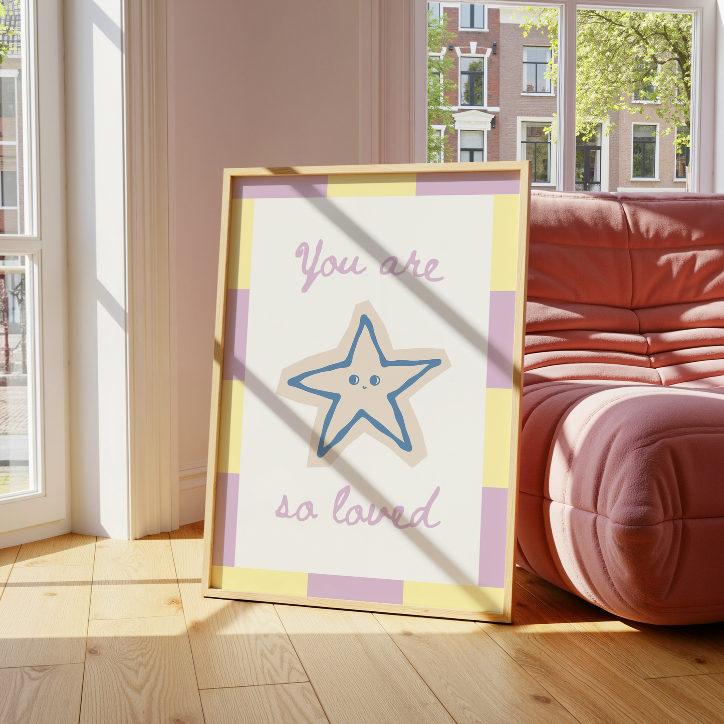 You are so loved | UNFRAMED PRINT