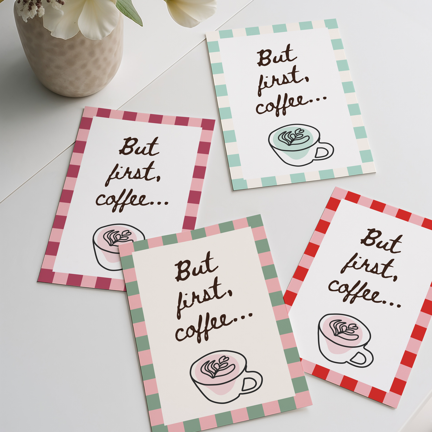 But first, coffee... |  UNFRAMED PRINT