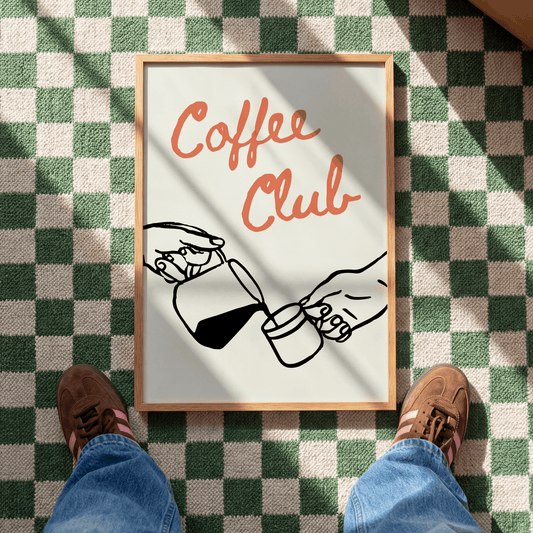 Coffee Club | UNFRAMED PRINT