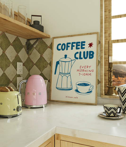 Coffee Club | UNFRAMED PRINT