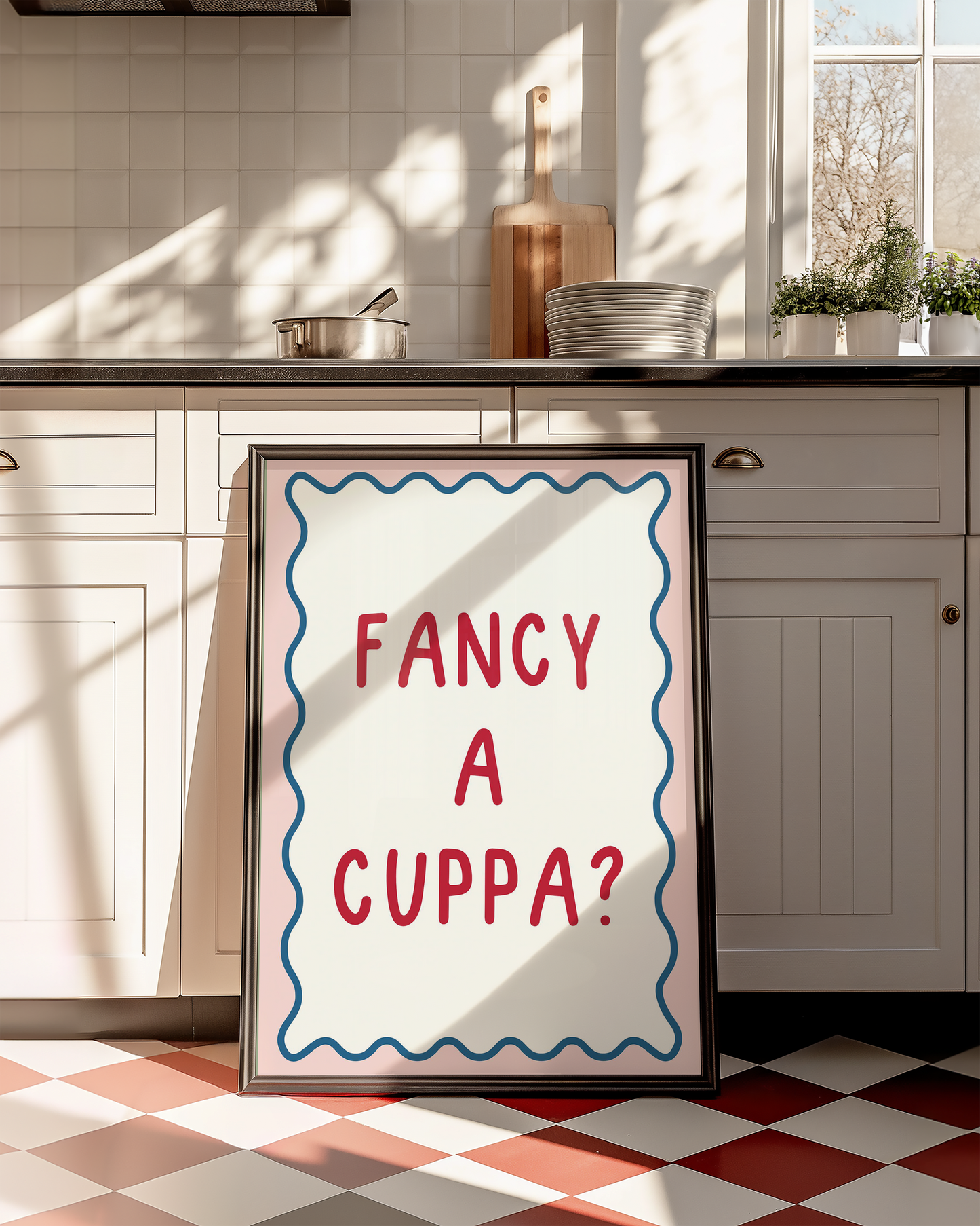 Fancy a cuppa? | UNFRAMED PRINT
