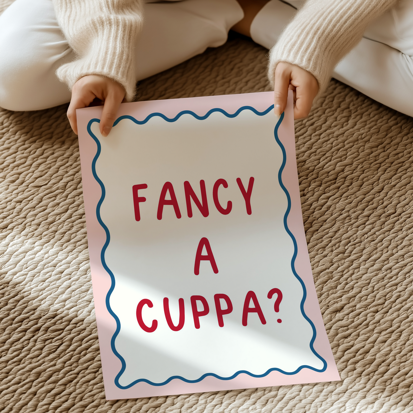Fancy a cuppa? | UNFRAMED PRINT