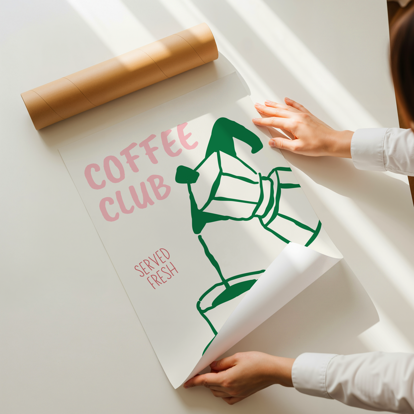 Coffee club | UNFRAMED PRINT
