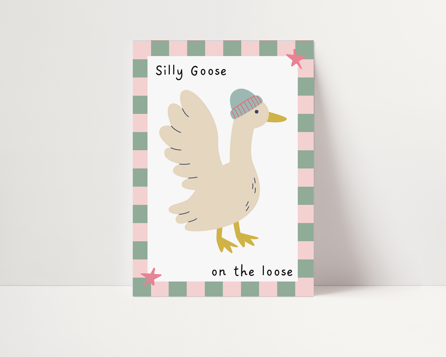 Silly goose | UNFRAMED PRINT