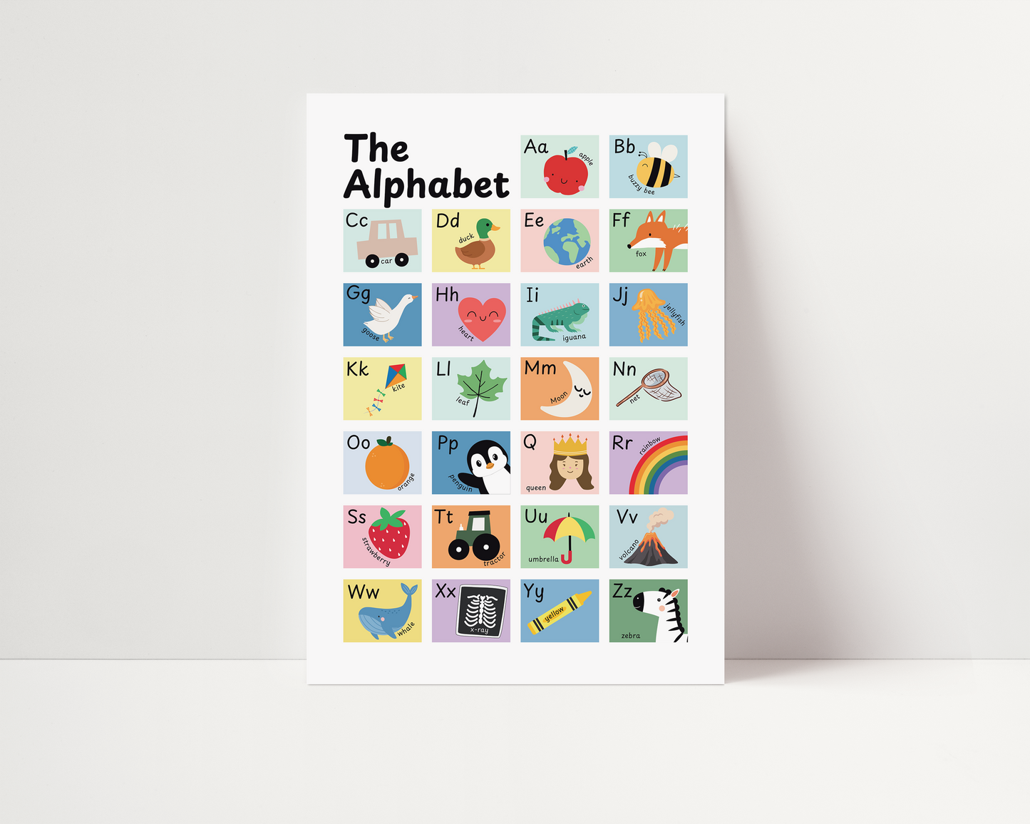 Alphabet and Counting set (Unframed prints)