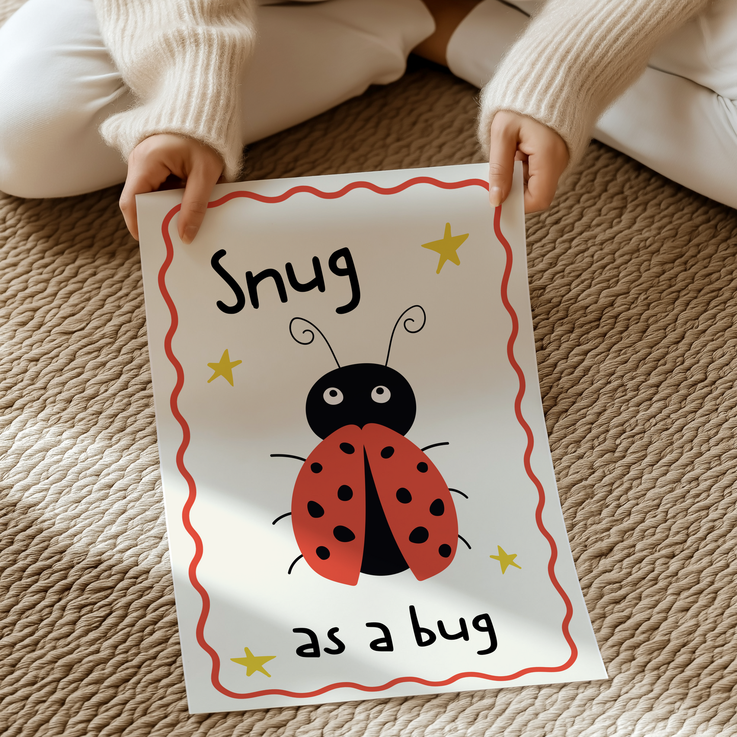 Snug as a bug | UNFRAMED PRINT