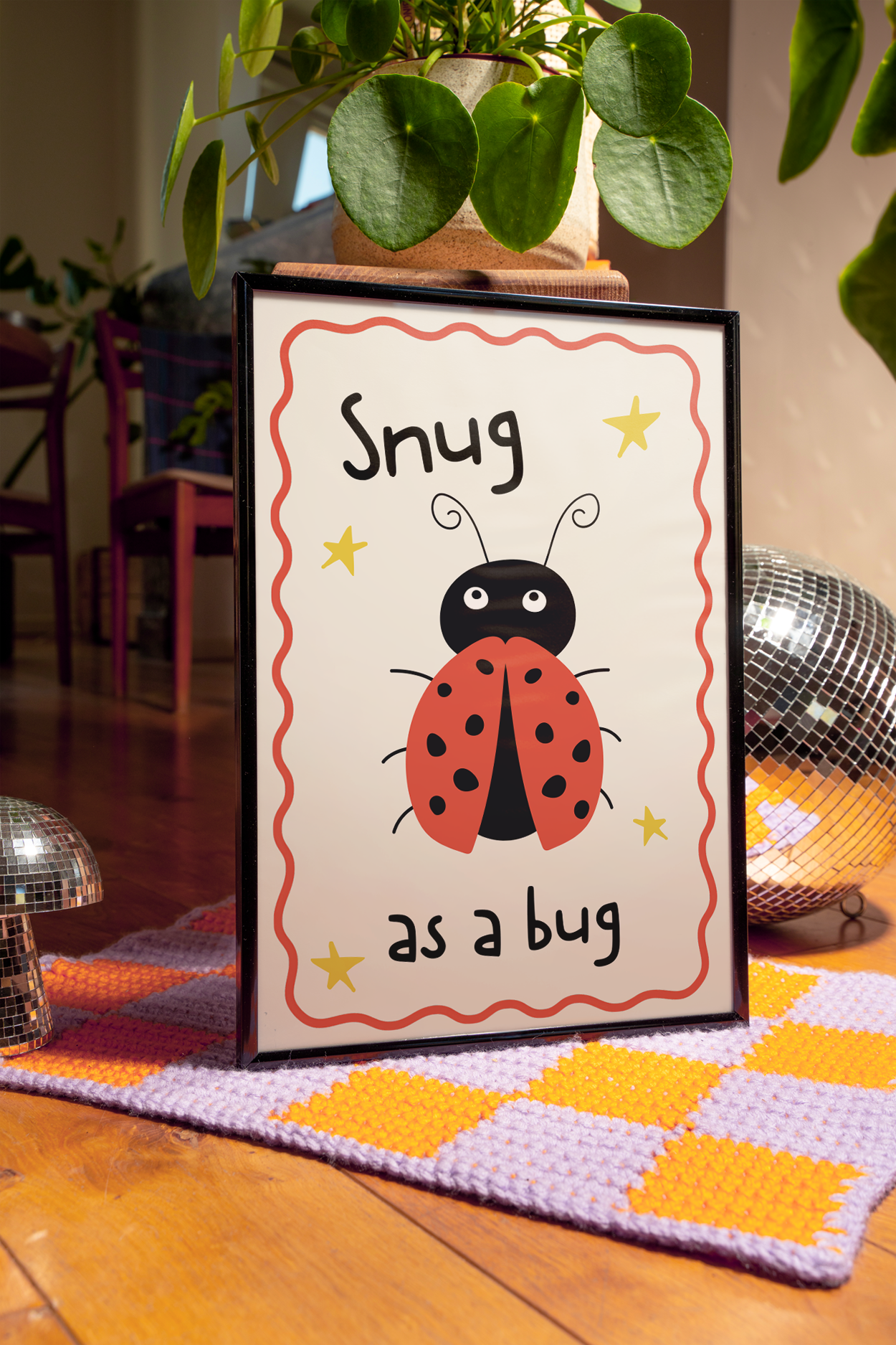 Snug as a bug | UNFRAMED PRINT
