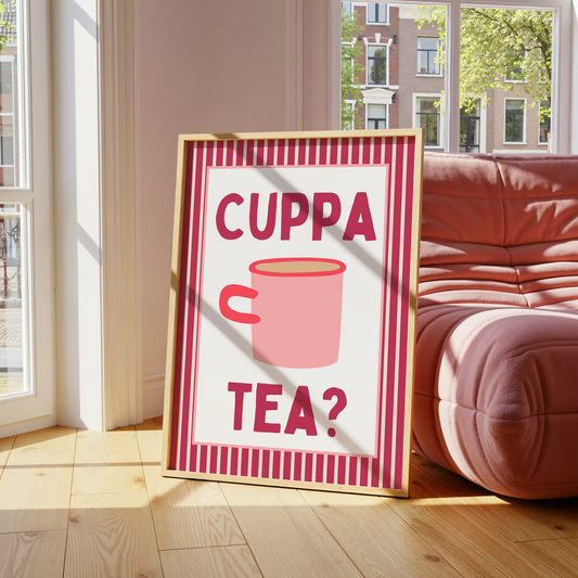 Cuppa tea? | UNFRAMED PRINT