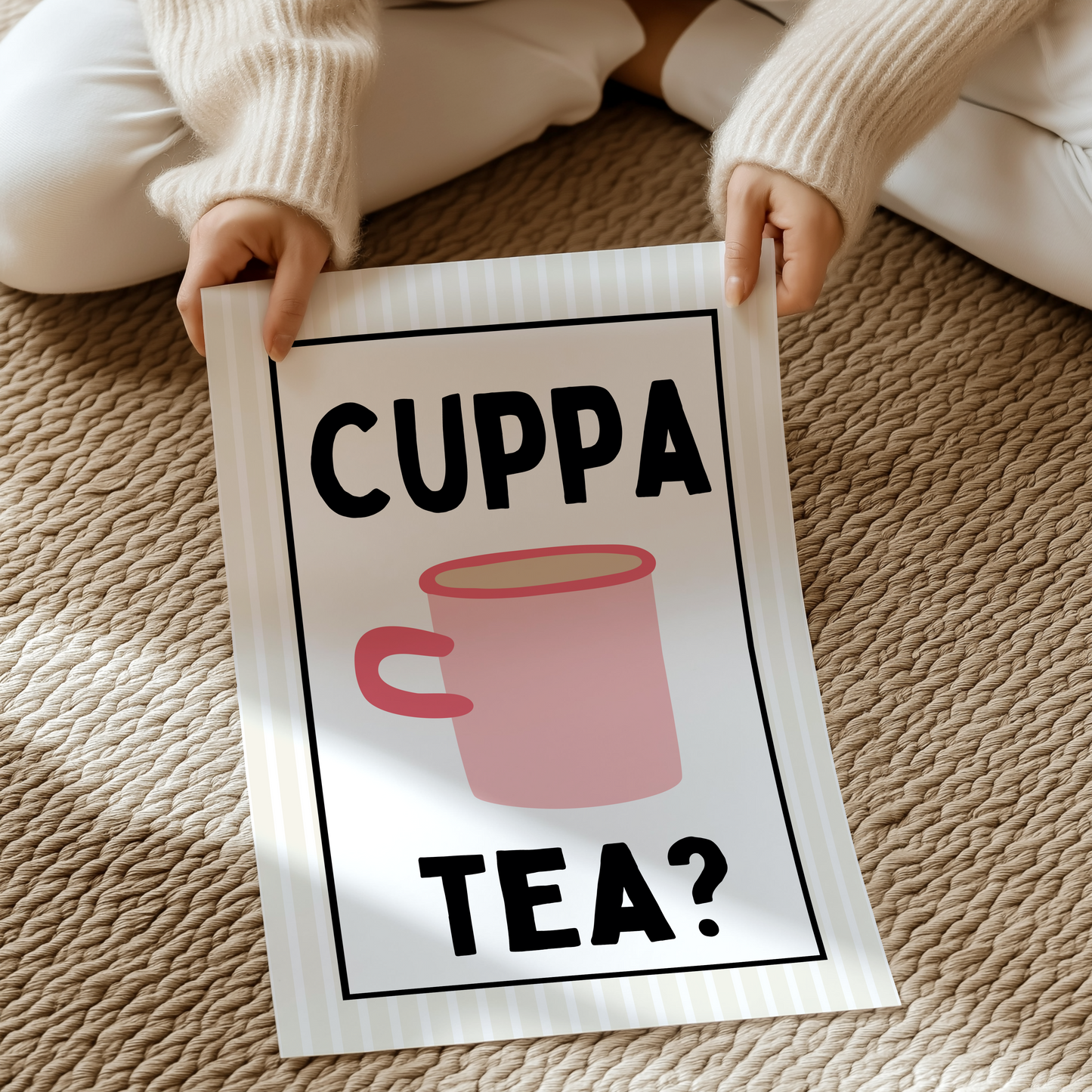 Cuppa tea? | UNFRAMED PRINT
