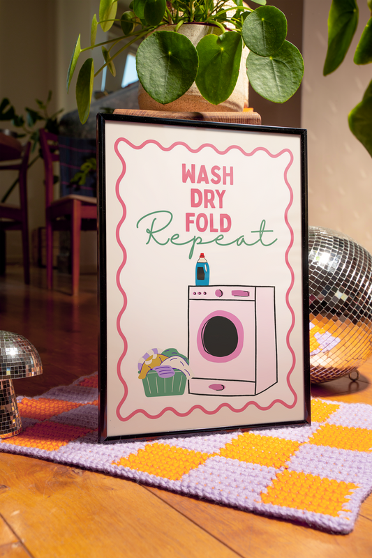 Laundry Print | UNFRAMED PRINT